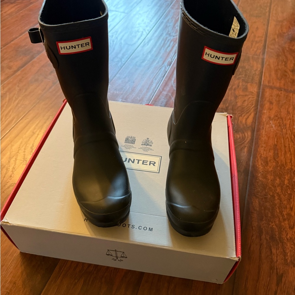 Hunter Original Black Women's Boots